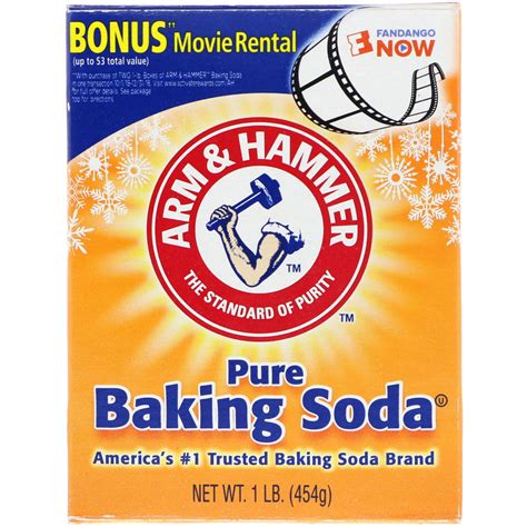 Arm And Hammer Pure Baking Soda 1 Lb 454 G Iherb