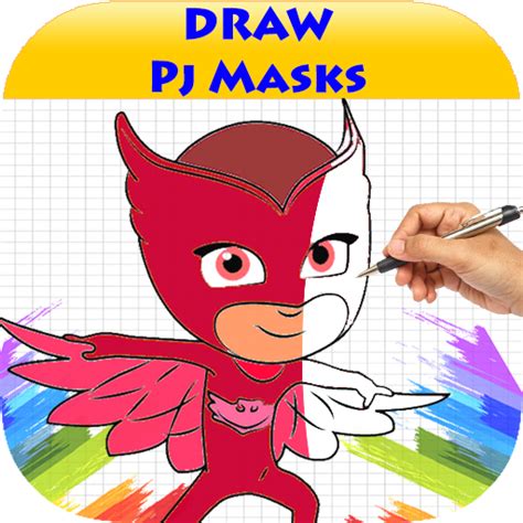 How To Draw Pj Masks Step By Step Its Very Simple And Easy