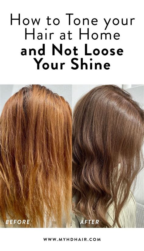 How To Tone Hair At Home Sherilyn Hawley