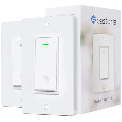 Feastoria Smart Light Switch 24ghz Wifi Light Switch Works With