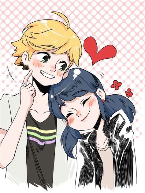 Marinette And Adrien Fanart Cute Adrien And Marinette Will Discover