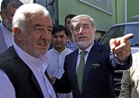 Afghan Presidential Election Thrown Into Question As Abdullah Disputes