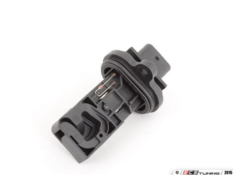 When you drive it around unplugged the car is playing it safe by dumping in tons of fuel so it does not run lean because it doesn't know how much air is coming in. Bosch - 13627566990 - Mass Air Flow Sensor (MAF)