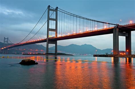 Tsing Ma Bridge Photograph By Wsboon Images Fine Art America