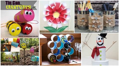 20 Creative Ways To Decorate Old Tin Cans For Your Home Kids Art And Craft