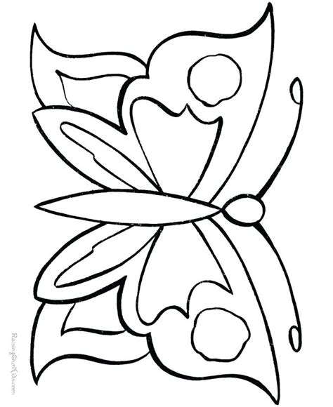 Butterfly coloring pages are fun to color, and can teach your child about the life cycle and other science concepts. Blank Butterfly Coloring Pages at GetColorings.com | Free ...