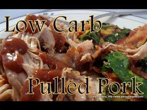 This version features pork tenderloin, which is leaner than most other cuts of pork. Atkins Diet Recipes: Low Carb "Smoked" Pulled Pork (IF ...