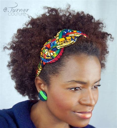 Multicolored Sailors Knot Headband African Hair By Eturnercouture