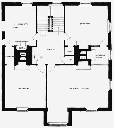 Plate 4 Tudor House Ground And First Floor Plans British History