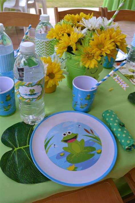 Frogs Birthday Party Ideas Photo 30 Of 62 Catch My Party