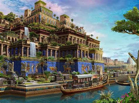 The city of babylon, under king nebuchadnezzar ii, must have been a wonder to the ancient traveler's eyes. Seven Wonders of the World: Hanging Gardens of Babylon ...