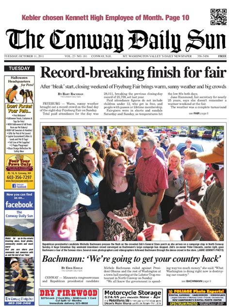 the conway daily sun tuesday october 11 2011 by daily sun issuu