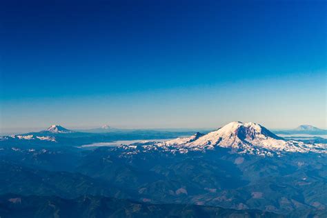 Mountains Adams Hood Rainier And St Helens By Buck Hodges 500px