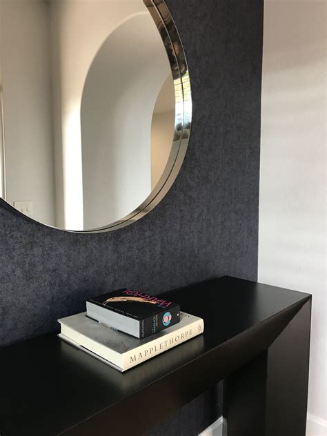 York designer series, schumacher, cole & son, magnolia home Contemporary entry with Boa Phillip Jeffries Wallpaper ...