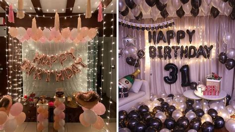 Home Decor Ideas For Birthday Celebrations