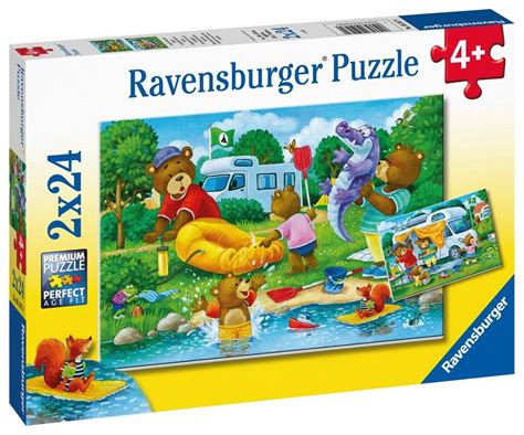Ravensburger Puzzle Ravensburger Kinderpuzzle Familie Bär Geht Campen