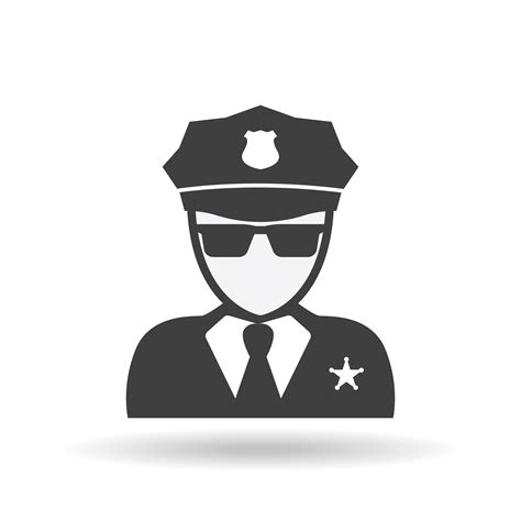 Police Icon Vector People Illustrations Creative Market