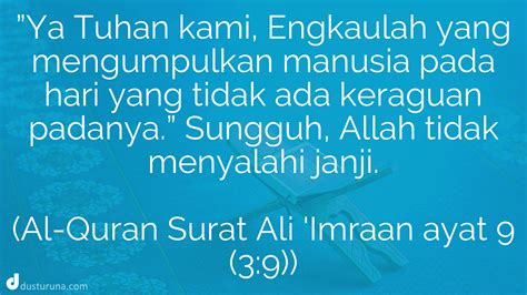 Al Quran Surat Aali Imraan Ayat 9