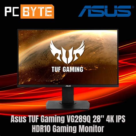 Asus Tuf Gaming Vg289q 4k Ips Hdr10 Gaming Monitor 28 Shopee Malaysia