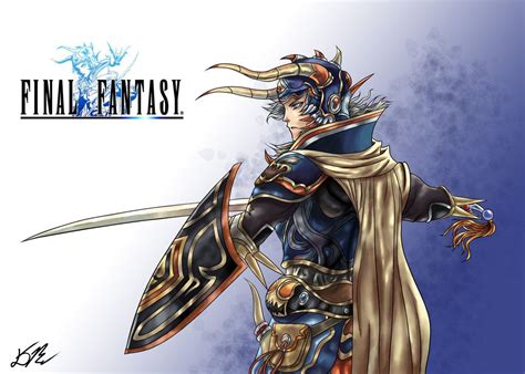 Warrior Of Light By Baihu27 On Deviantart Final Fantasy Characters