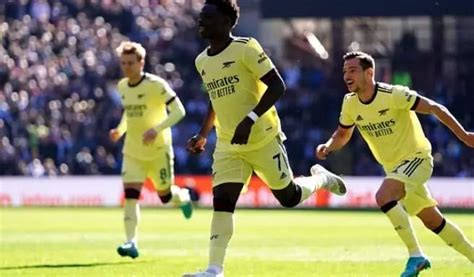 premier league bukayo saka goal seals arsenal win