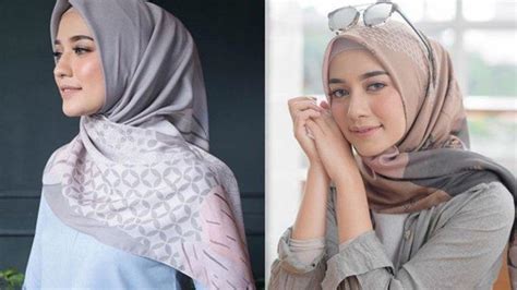 6 Tutorial Memakai Hijab Segi Empat Modern Simple Dan Menarik