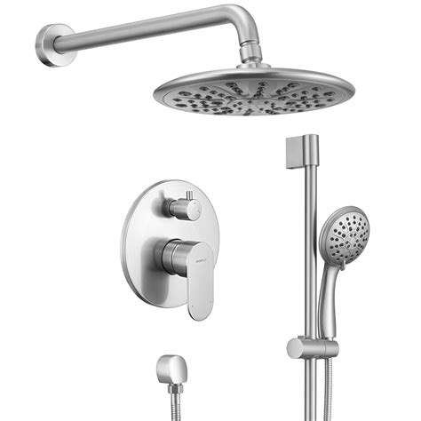 Buy Gabrylly Shower System Slide Bar Shower Faucet Set With High Pressure 8 Rain Shower Head