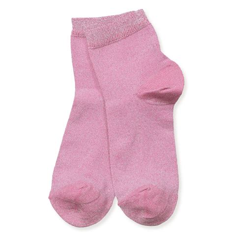 mp denmark pink glitter socks adult pink rosa
