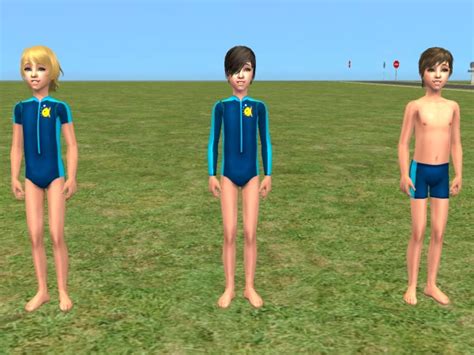 Sims 4 Child Swimwear Cc