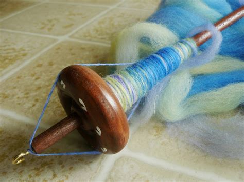 The Woven Home New Craft Drop Spindle Spinning
