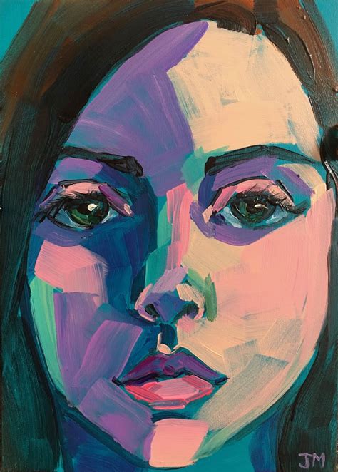 Jessica Miller Paintings Half Hour Portrait