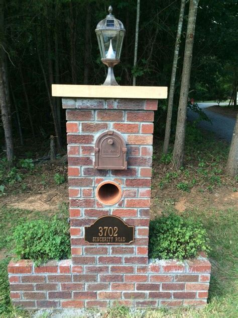 How To Brick In A Mailbox Ines Matson