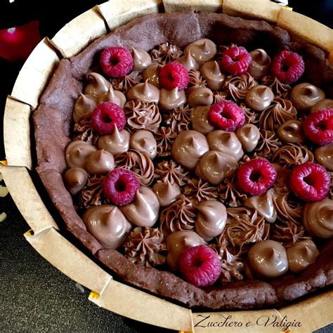 Torta Passione Cioccolato E Lamponi Crostata Di Gianluca Fusto