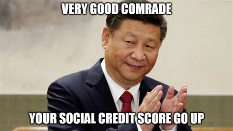 Social Credit Meme Discover More Interesting Bro Chinese Credit Social Memes Https