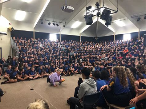 Jc Completes First School Tour Of New Zealand John Coutis