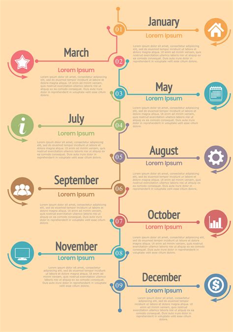 Timelines are linear organizers that help students and authors understand and illustrate the passage of large blocks of time. How to Use Timeline Infographics + Templates to Download