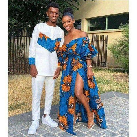 African Couples Outfits African Fashion African Attire Etsy In 2021 African Attire African