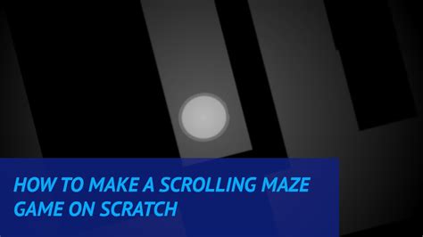 Scratch Scrolling Maze Tutorial Easy Youtube
