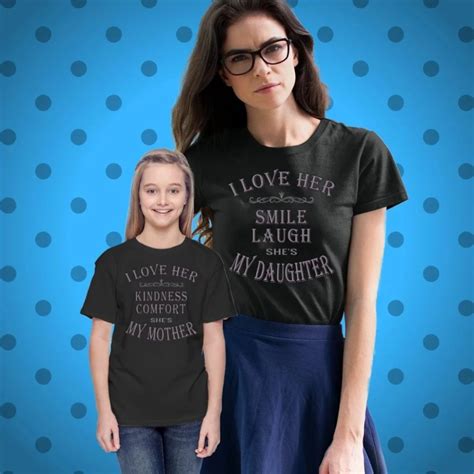 mother and daughter t shirt matching shirt duo2 shop unique shirt custom tees matching