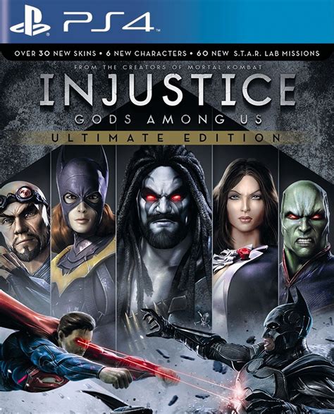 Injustice Gods Among Us Ultimate Edition Ps4 Playstation 4