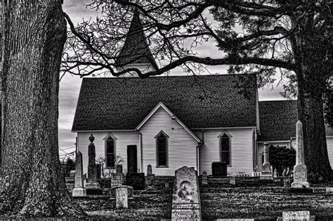 Old Ohio Church And Cemetary Photograph By Joanne Beebe Fine Art America