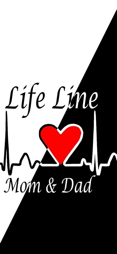 Life Line Mom Dad Mobile Wallpapers Wallpaper Cave