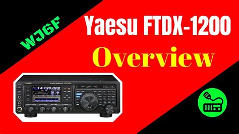 Yaesu Ftdx 1200 New Hf Rig Youtube