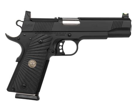 Wilson Combat 1911 Cqb 45 Acp Full Size Pistol Blk Frameblk Slide