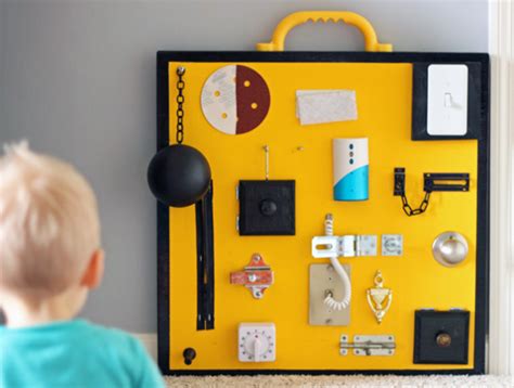 30 Creative Diy Busy Boards For Toddler Learning Homemydesign