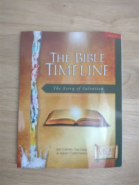 The Bible Timeline The Story Of Salvation Study Set Paperback 3000