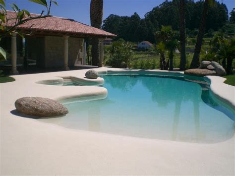 This Company Makes Beach Entry Pools That Are Made From Sand Piscina