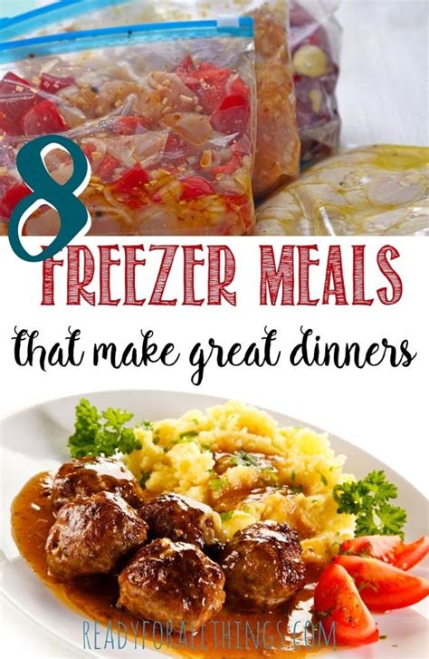 Easy Freezer Meals That Make Delicious Dinners Freezer Friendly