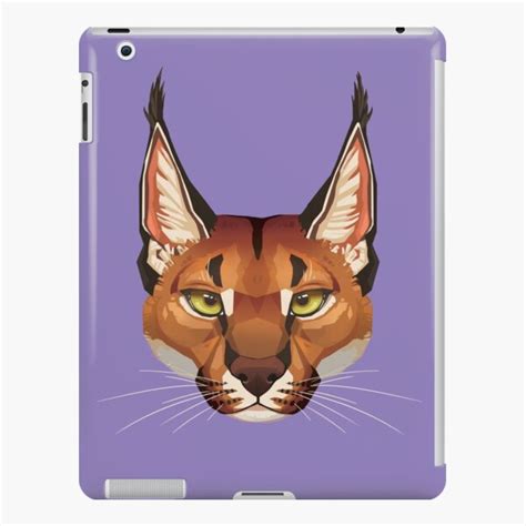 Caracal Face Ipad Case And Skin By Paulalucas Redbubble