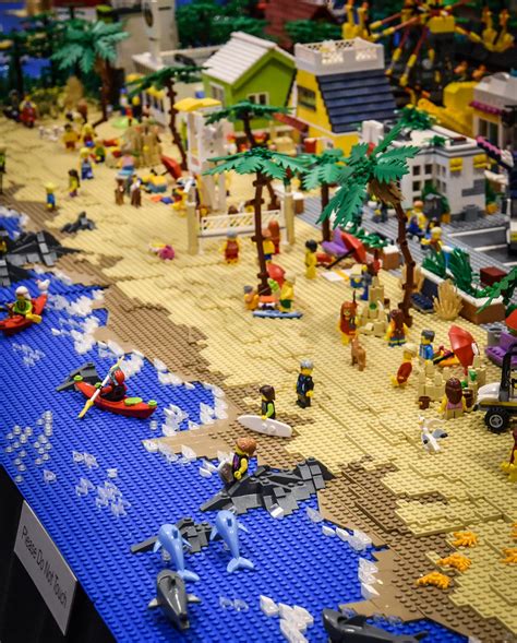 Lego Beach Think Outside The Brick Columbus Museum Of Tim